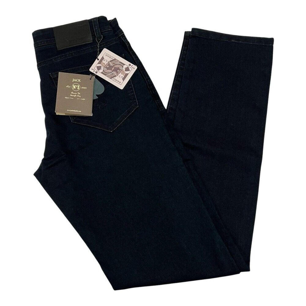 NWT Jack of Spades Jeans‎ Men's 31x34 Tan 5‑Pocket Straight Leg Casual Denim